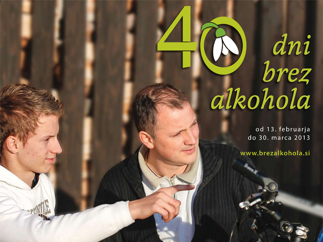 40 dni brez alkohola