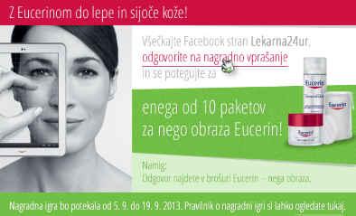 FB nagradna igra Eucerin