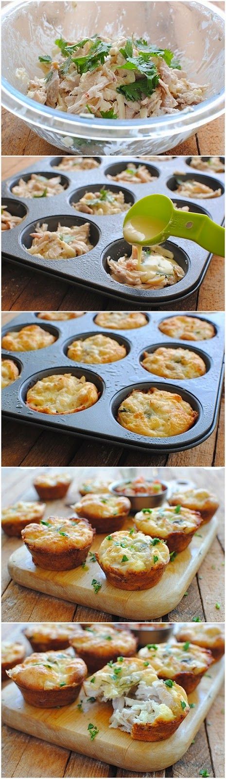 mini kolacki s piscancem in sirom