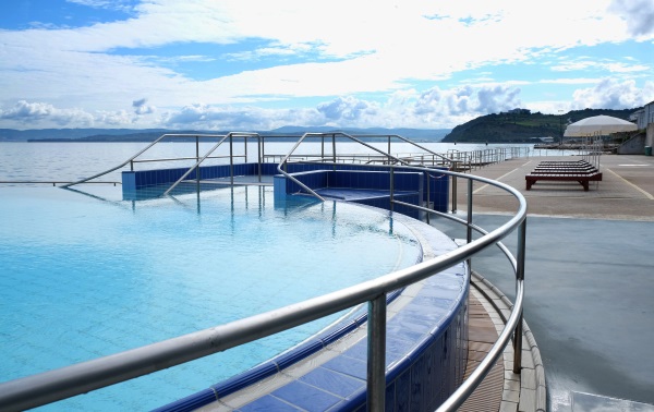 Bazen in plaza slepih in slabovidnih v Izoli