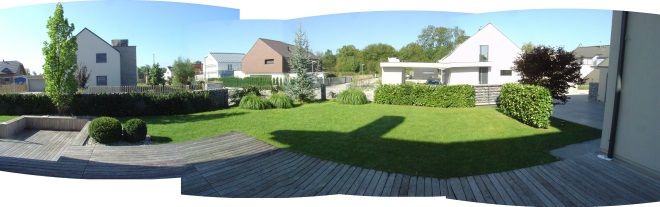 Pogled s terasepo ureditvi