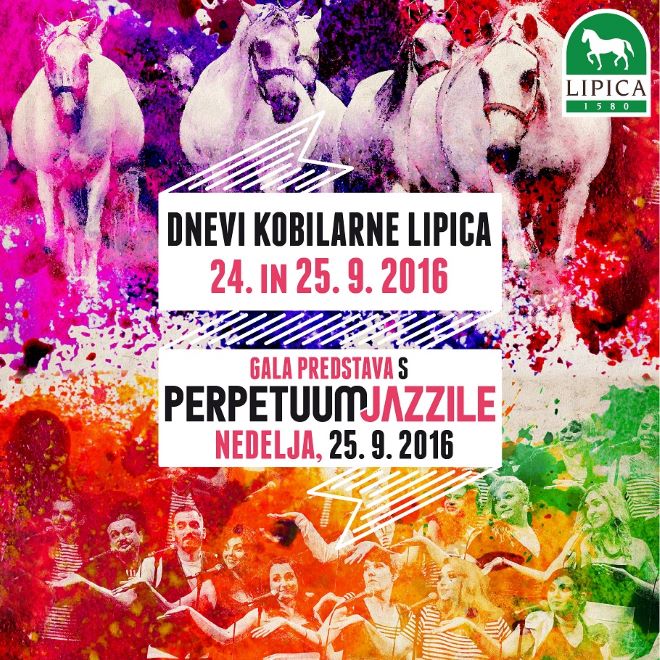 plakat Dnevi Kobilarne Lipica - 24. in 25. september 2016