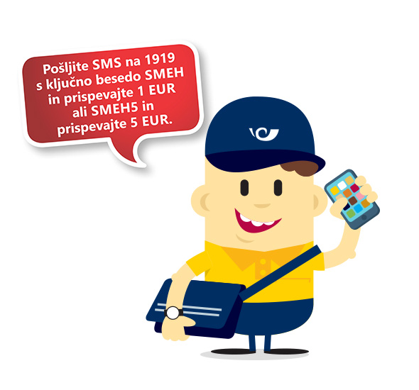 Poštar Pavli dobrodelnost akcija šolska torba