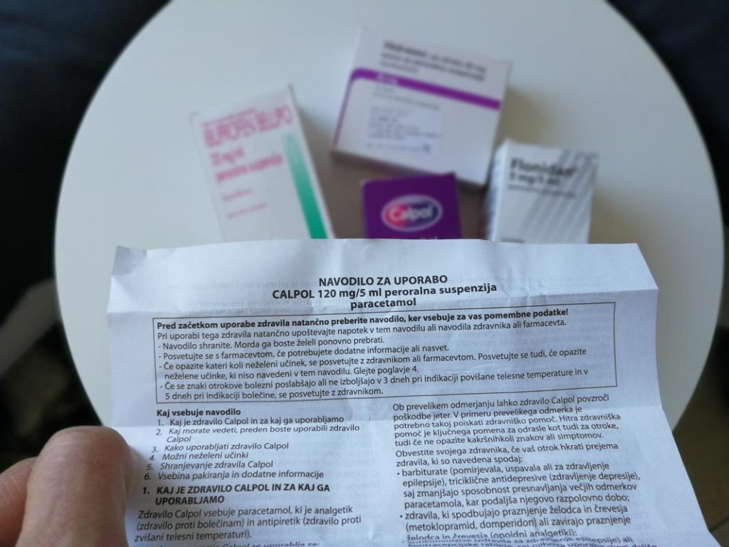 Osnovna otroška zdravila