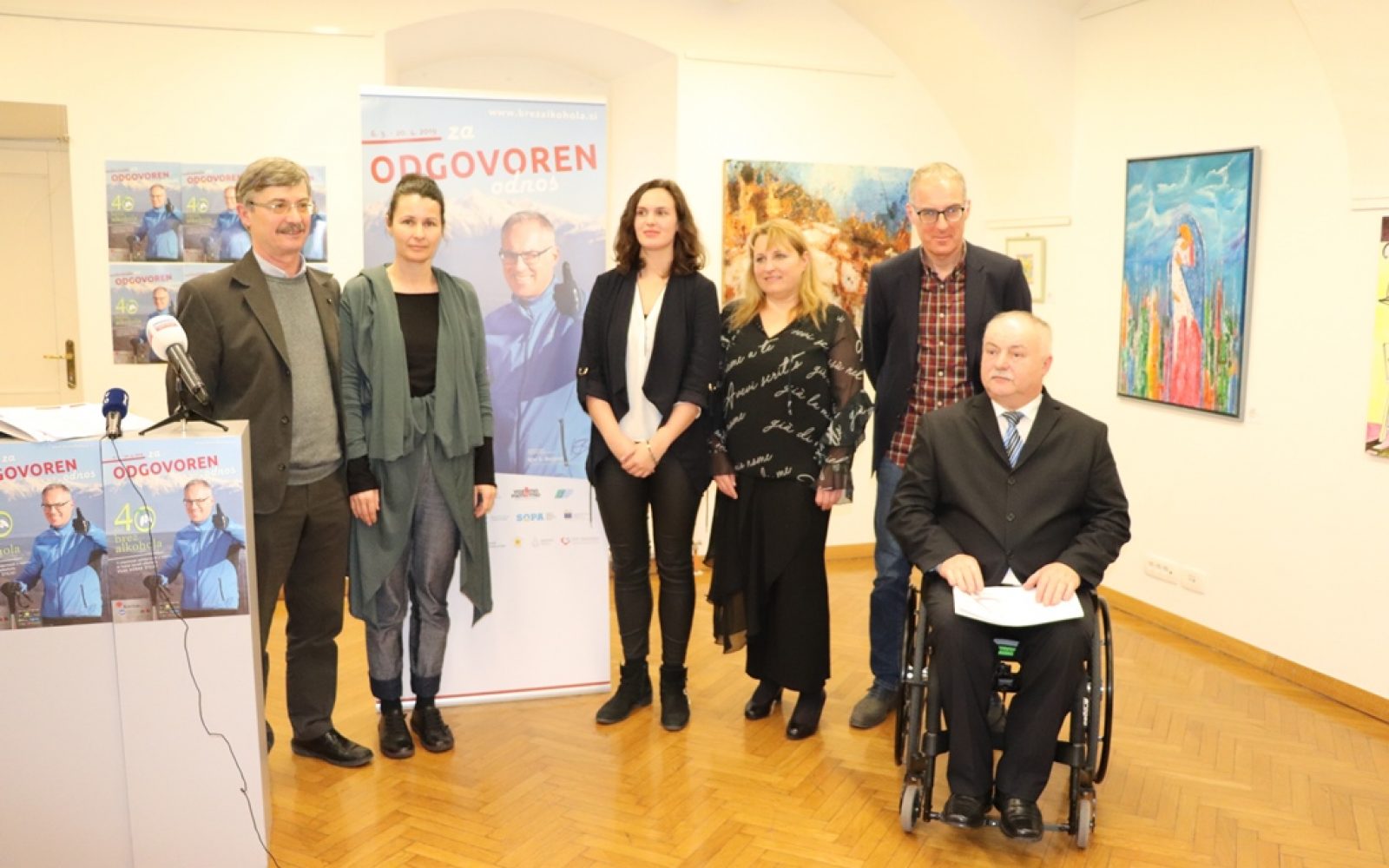 novinarska konferenca 40 dni brez alkohola 2019