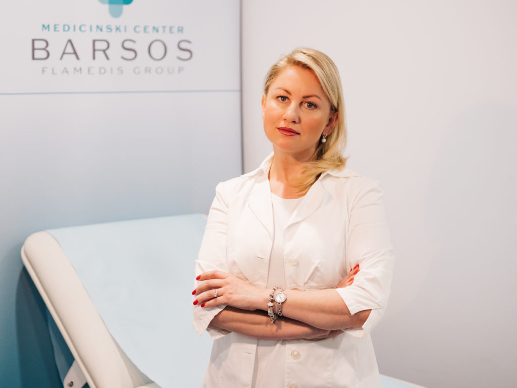 Yana Targonskaya, dr. med., specialistka dermatologije