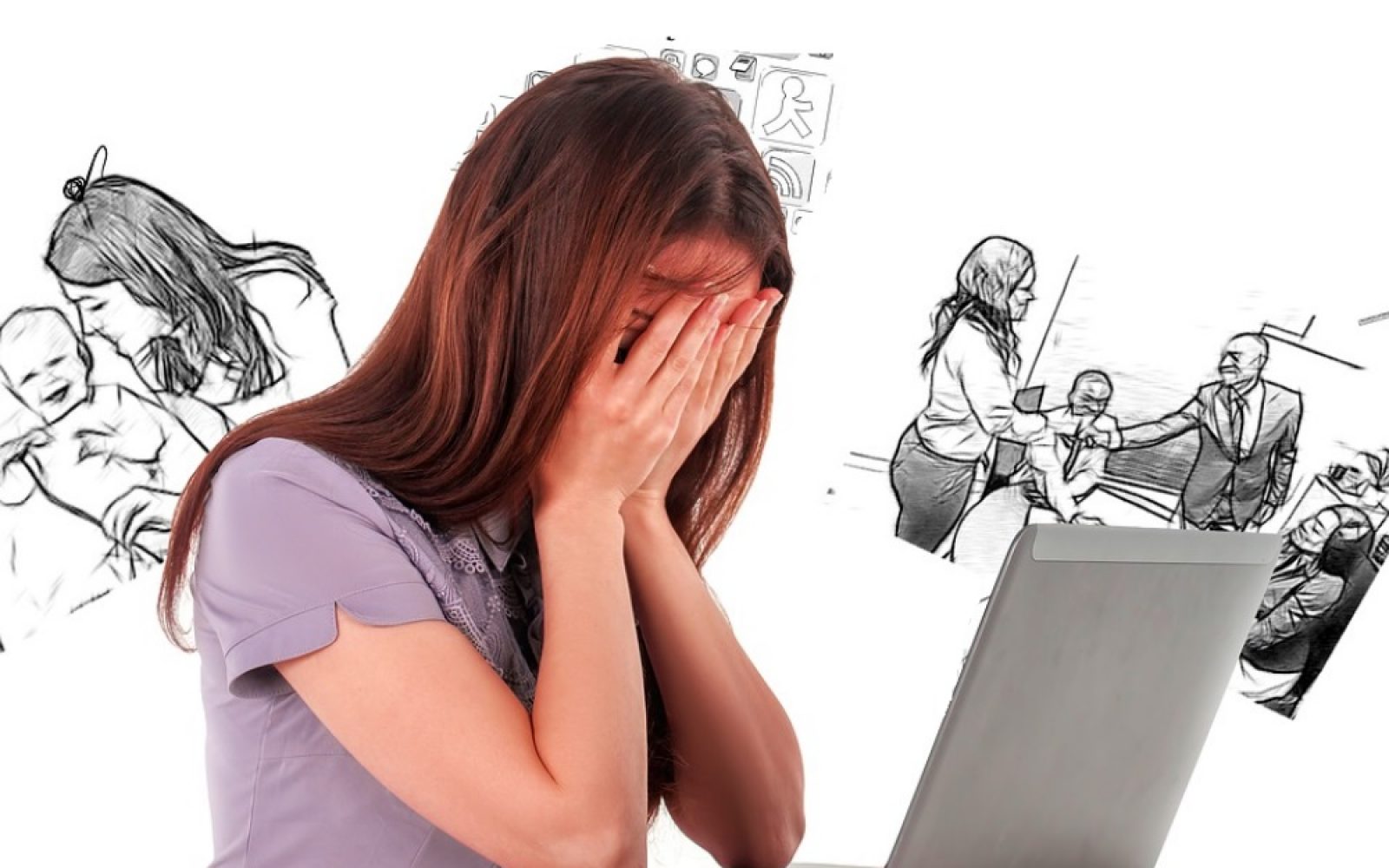 preobremenjenost skrb NOM