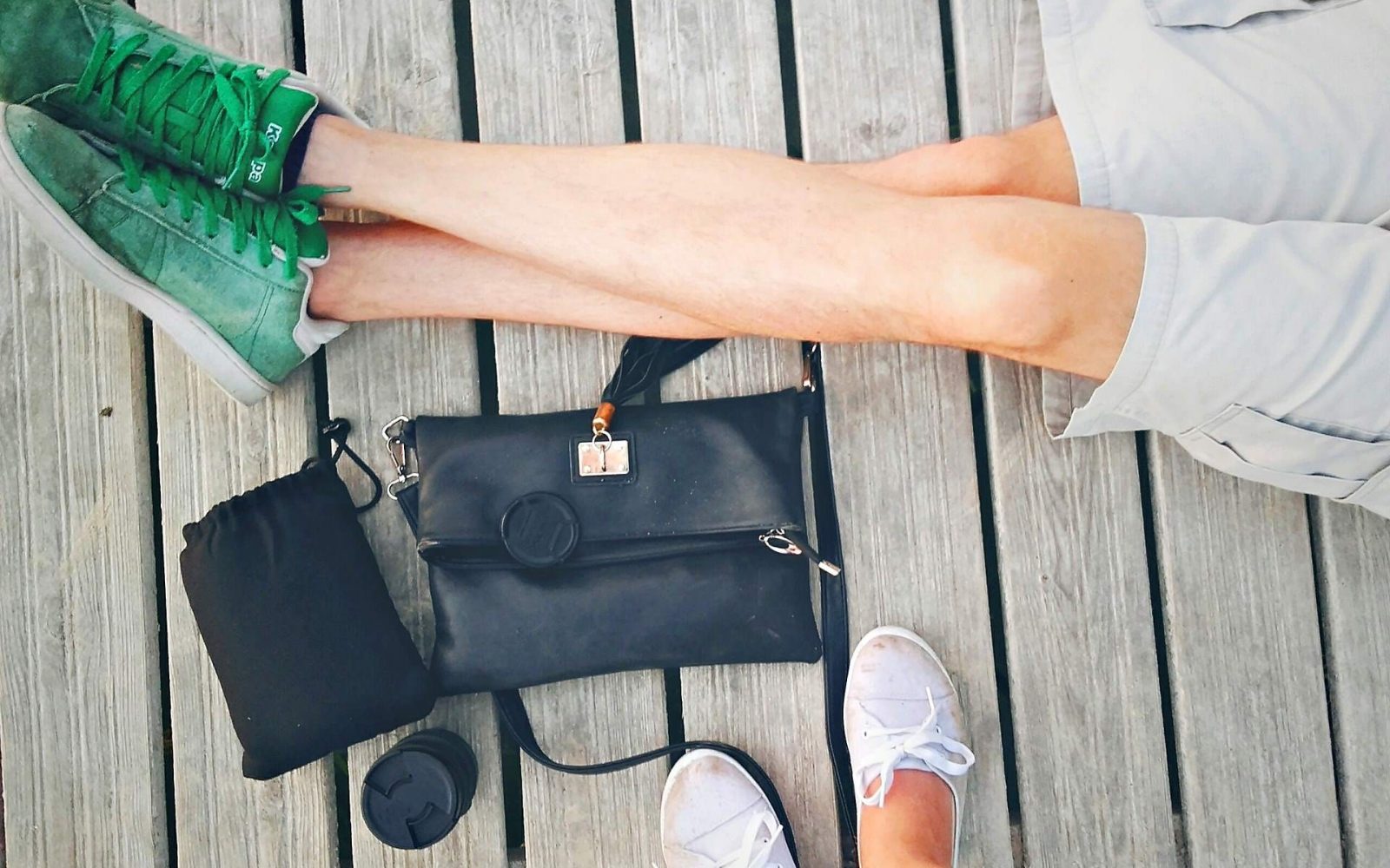 moški in ženska oddih