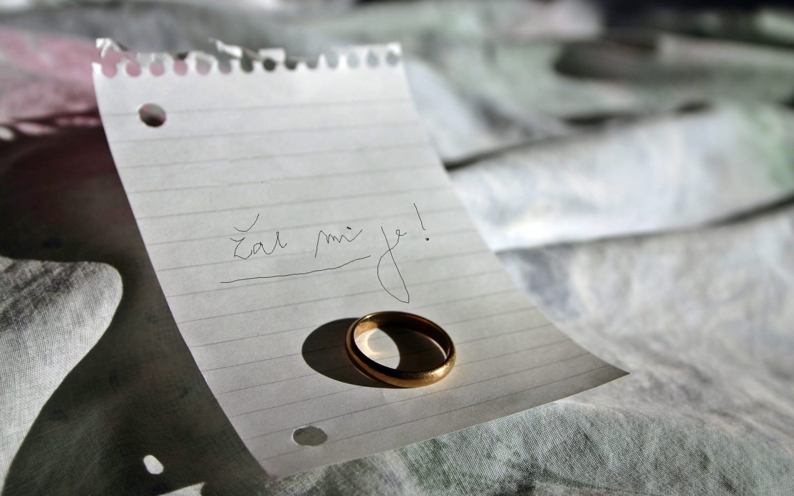 slovo ločitev razhod