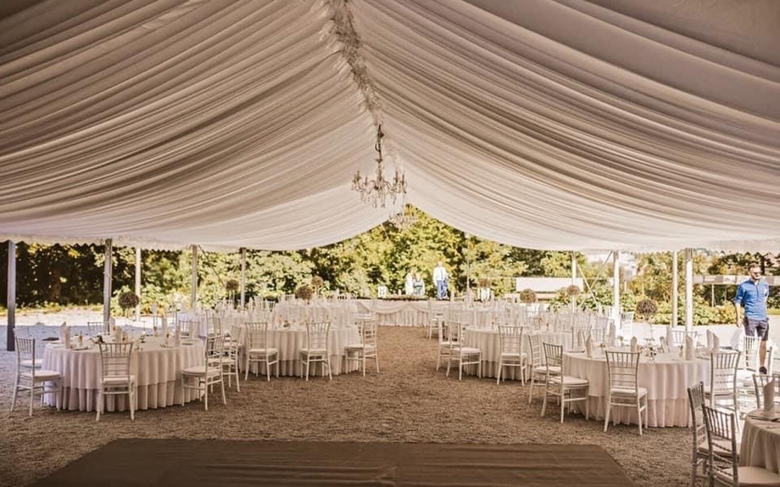 poroka, šotor, narava