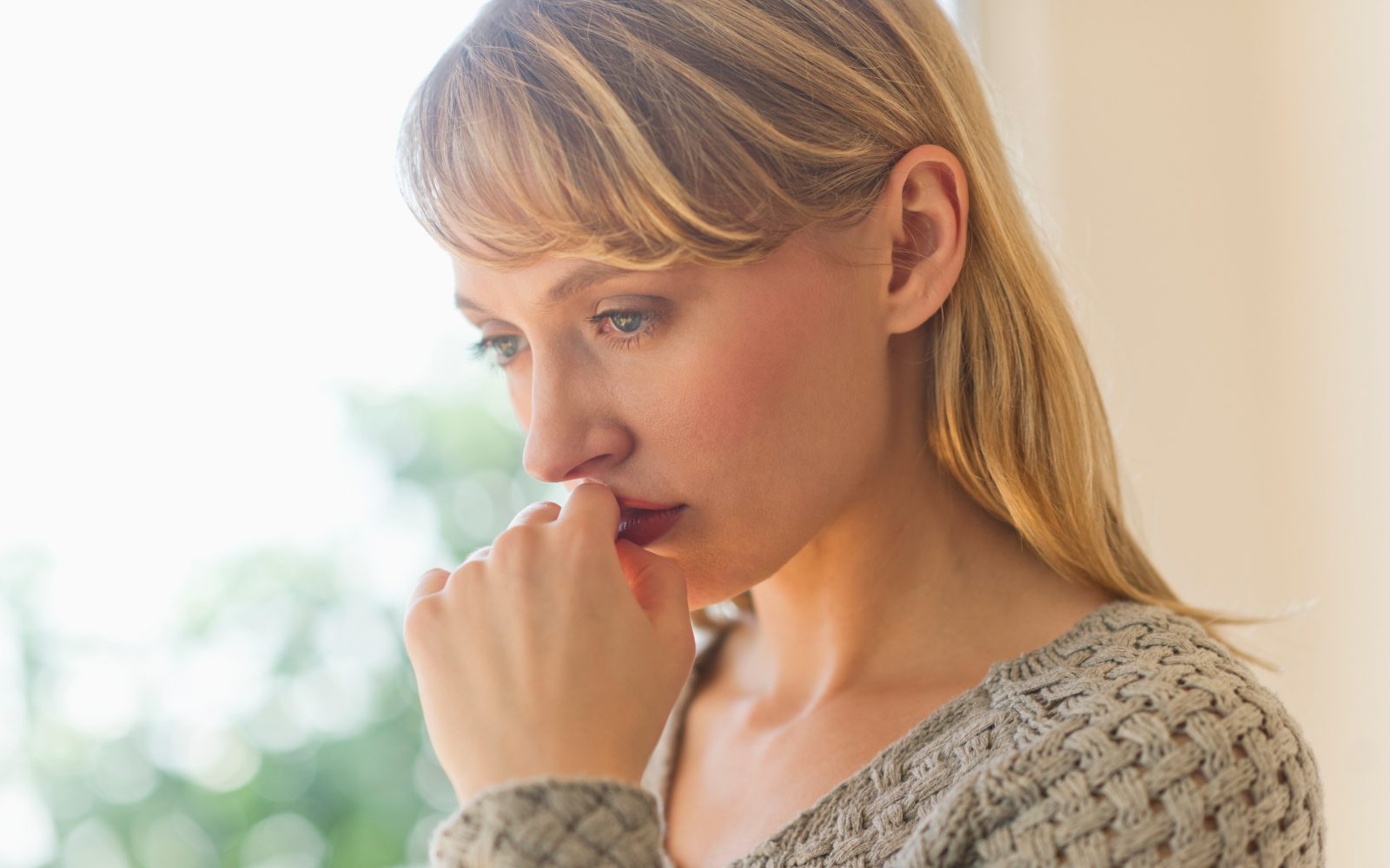 Žalost, ženska, portret