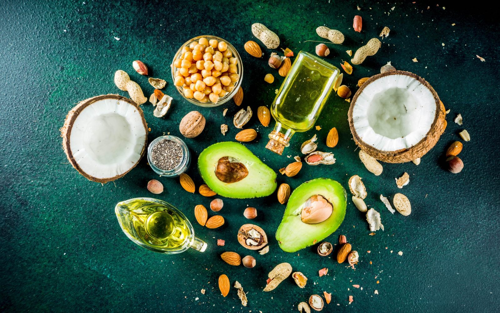 maščobe, omega 3, omega 6, avokado, kokosovo olje,