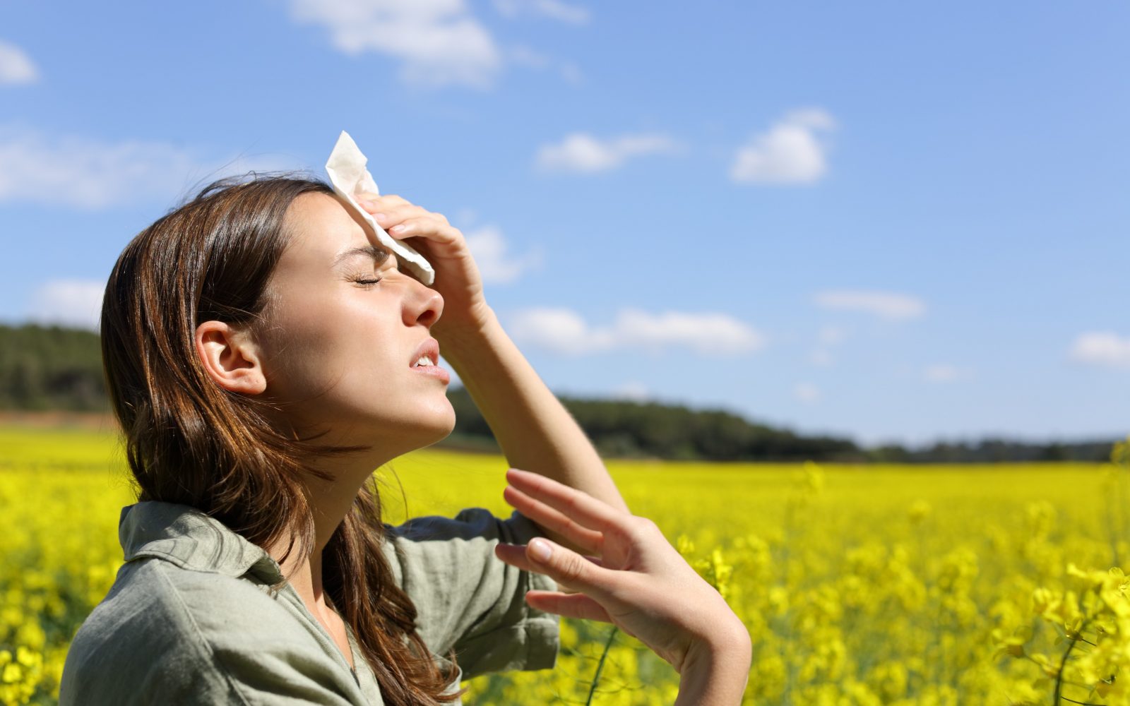 Ženska dožovlja vročinsko izčrpanost