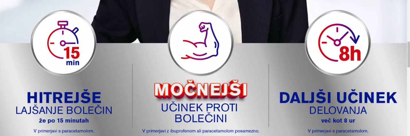 Lekofusin, analgetik, Lek