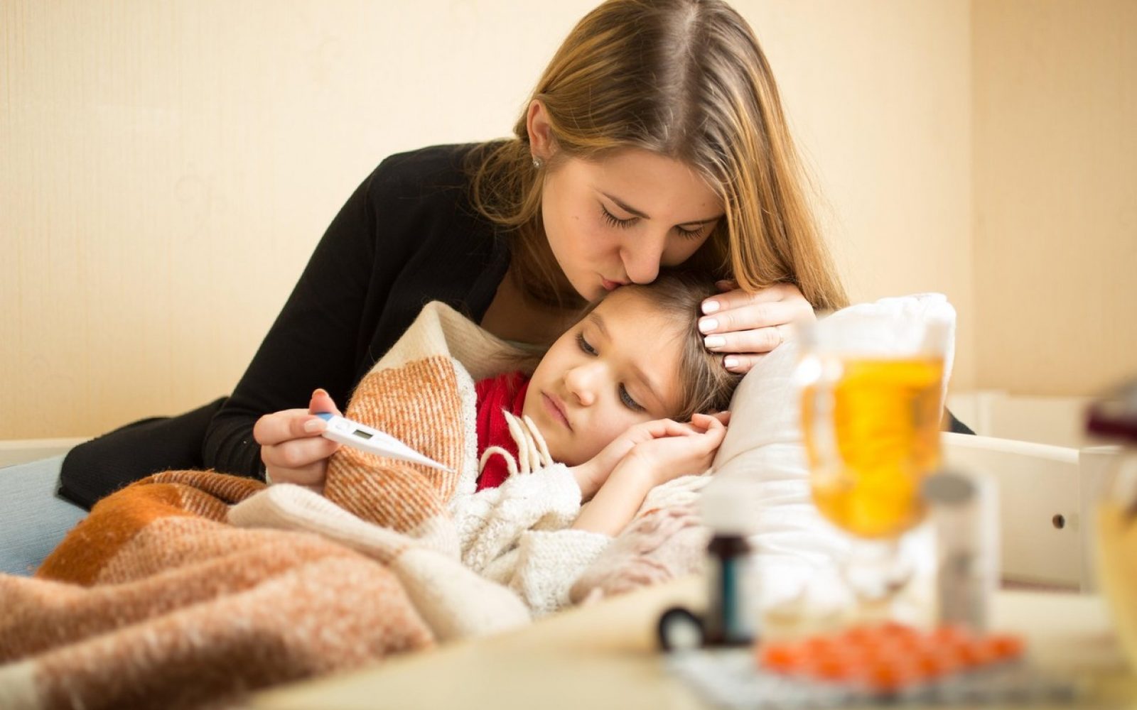 Bolniški stalež, nega otroka