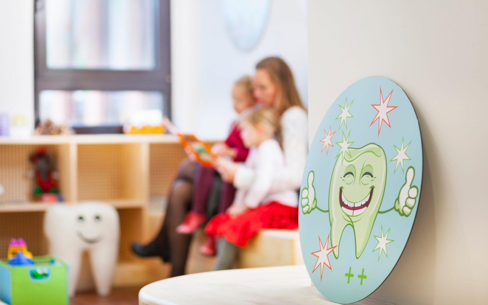 Čakalnica pri otroškem zobozdravniku