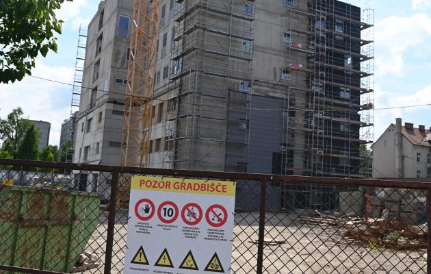 onkologija maribor gradbišče