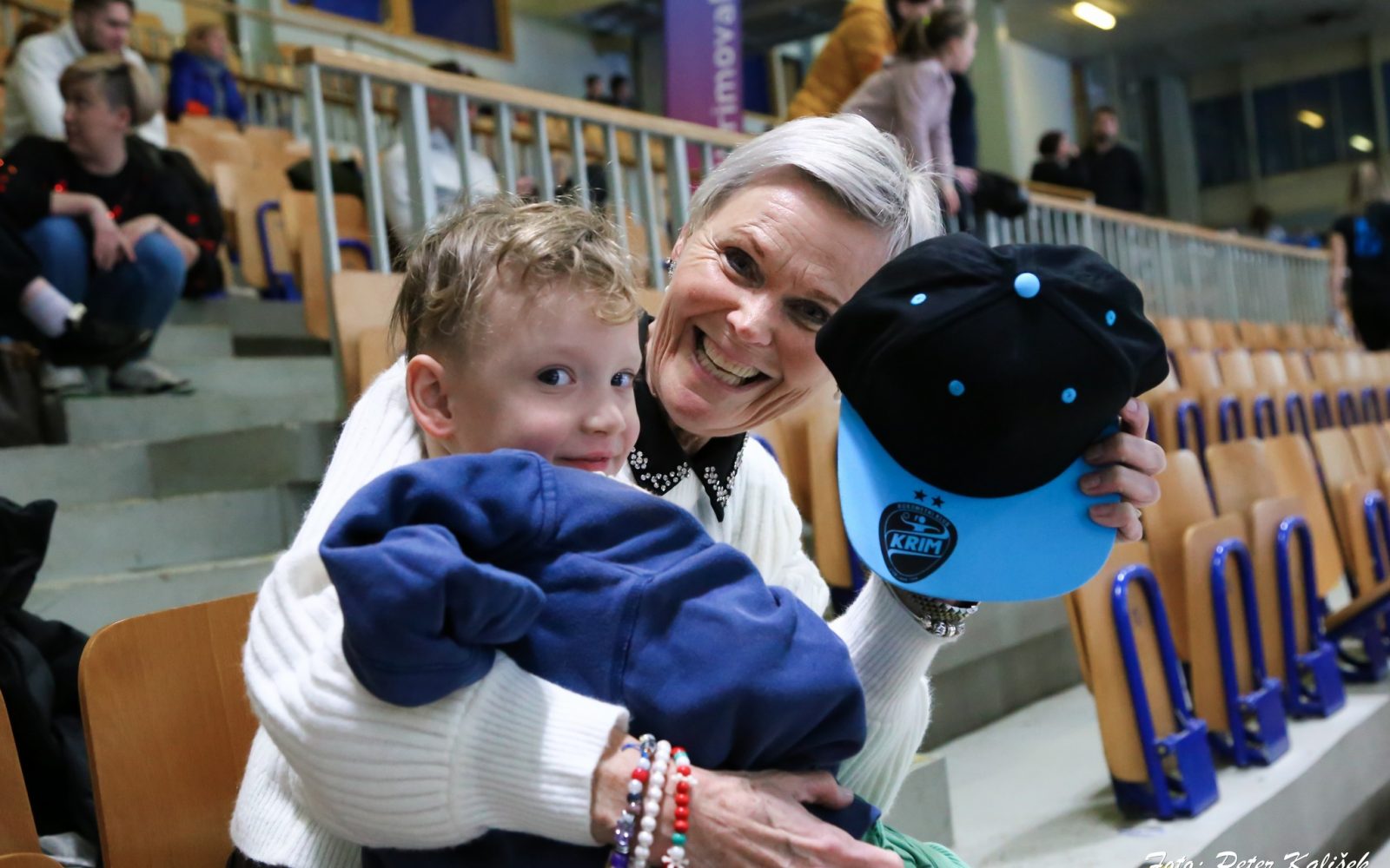 Valerija Čarman z mladim junakom