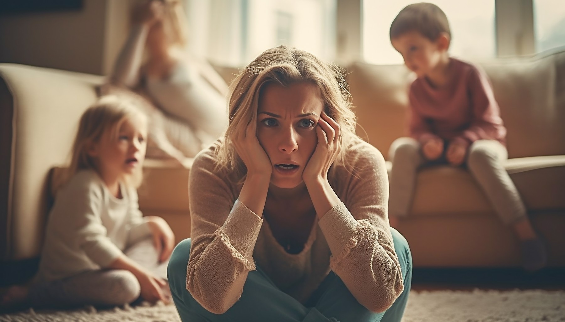 Izčrpana mati samohranilka – kako se spoprijeti s stresom in izčrpanostjo