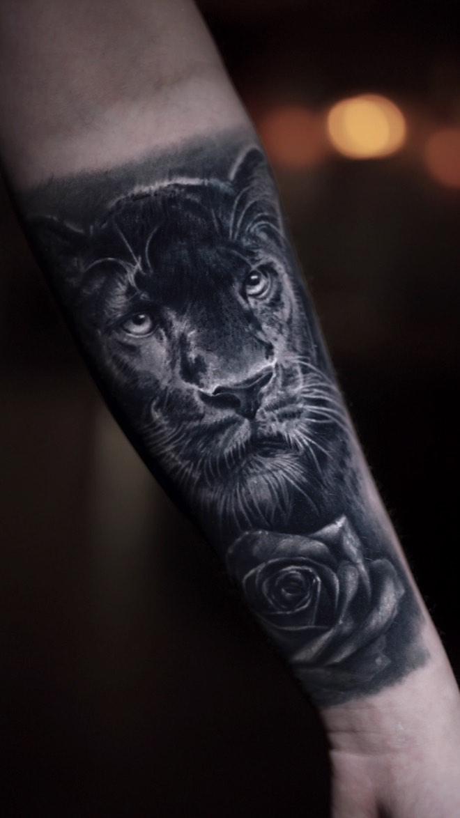 Tetovaža, cover up tetovaže, tetovaža pume