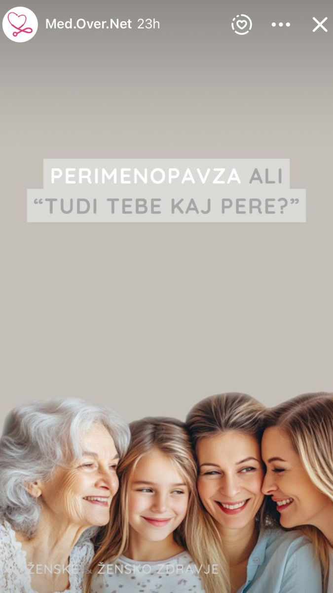 Rezultati ankete o perimenopavzi: Najpogostejši simptomi in izzivi žensk