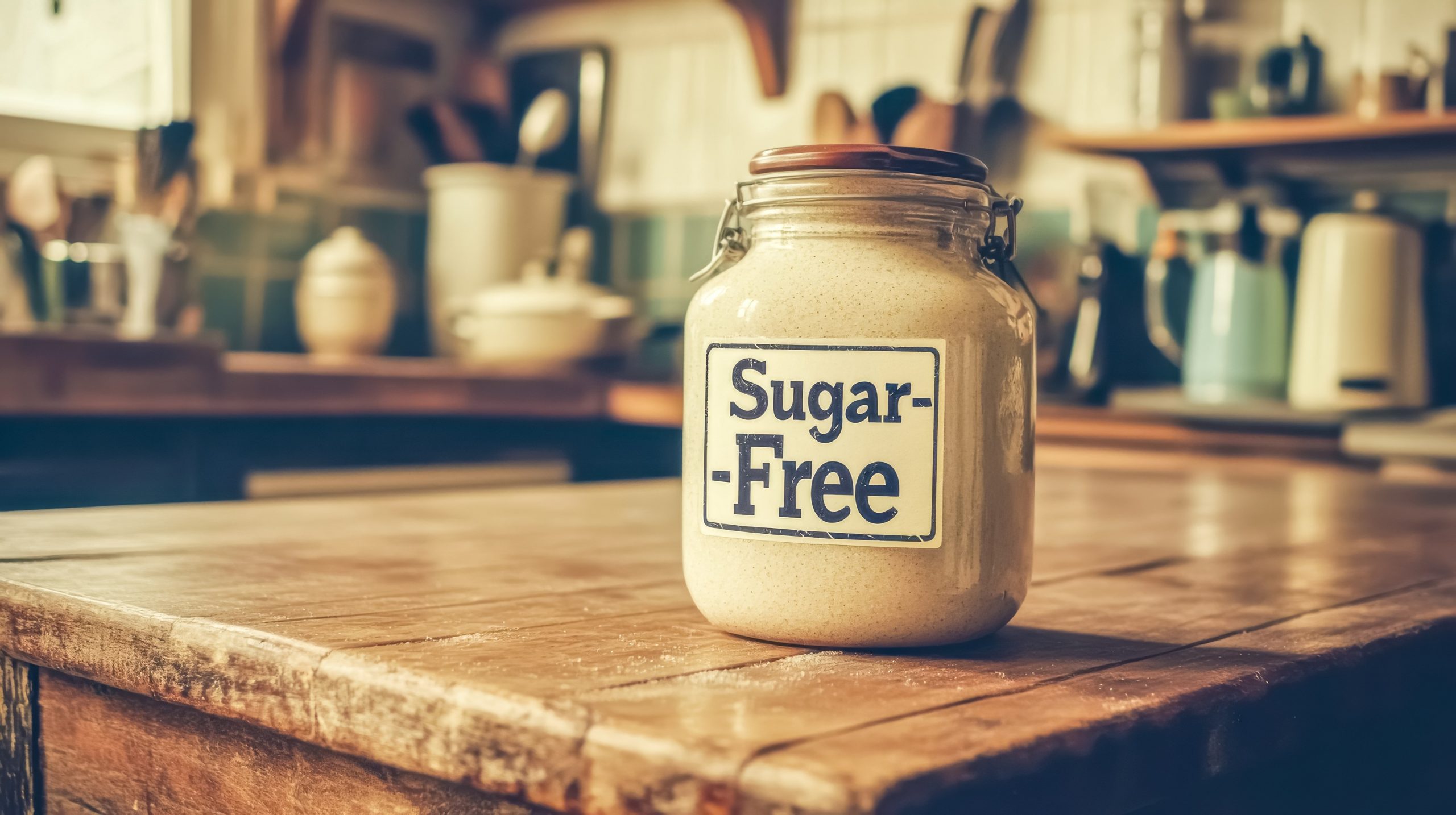 Prehranski izdelek z oznako brez sladkorja