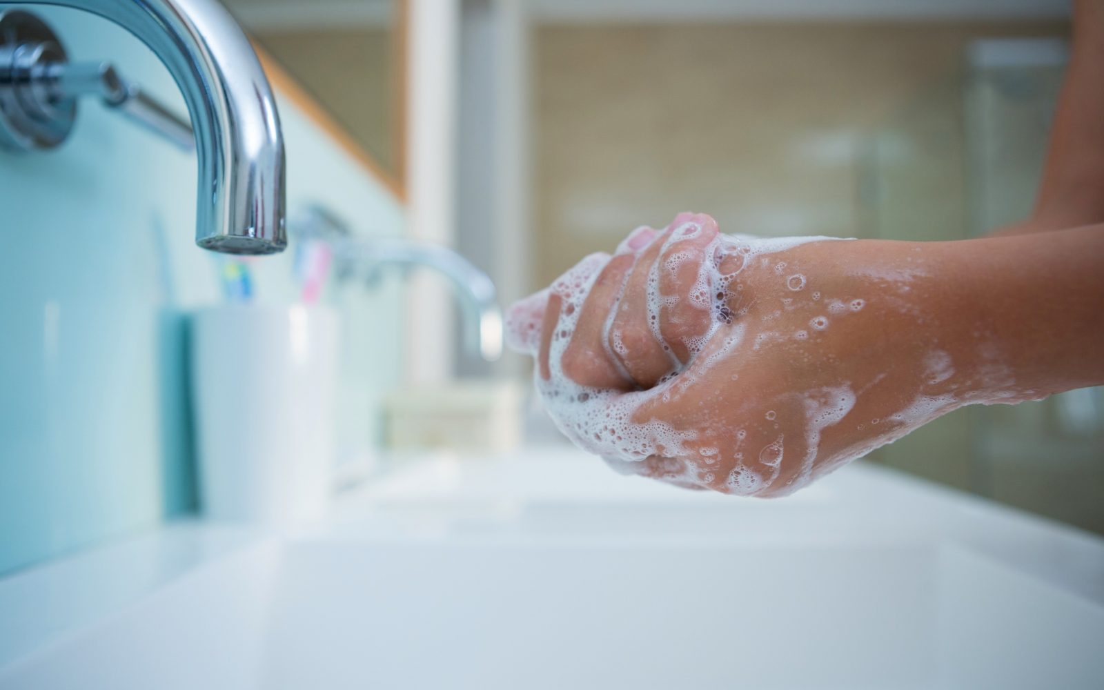 Higiena in umivanje rok je ključen ukrep za preprečevanje bolezni.