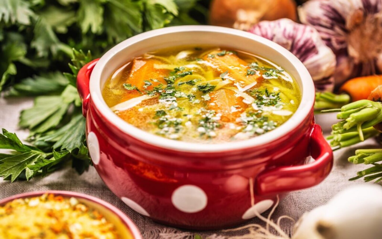 Enolončnica z rezanci