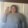 Rhiannon Chihi pred izgubo telesne teže, ko je tehtala 227 kilogramov.