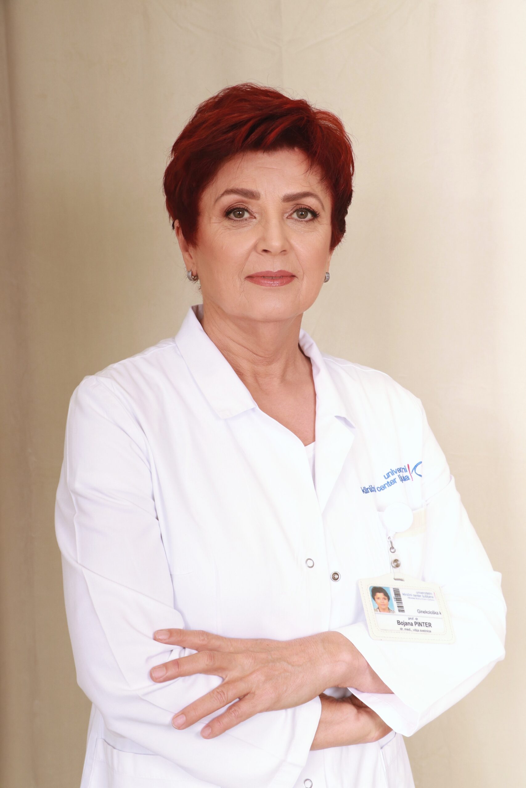 prof. dr. Bojana Pinter, dr. med., v. svetnica, Ginekološka klinika UKC Ljubljana in Medicinska fakulteta Univerze v Ljubljani