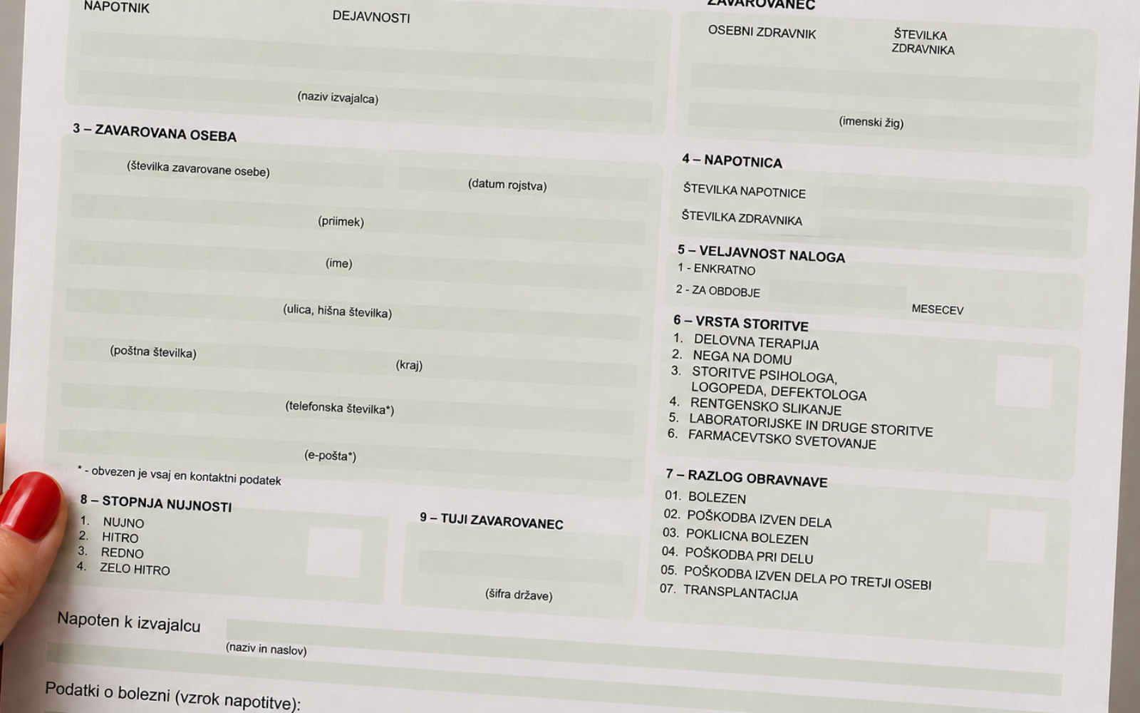 VEljavnost napotnice lahko preverite pred obiskom zdravnika